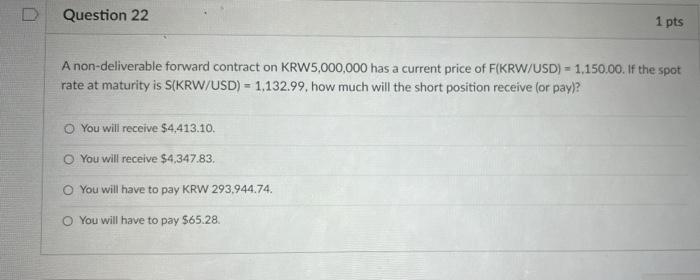 against USD are available from an international bank: American Terms European Terms