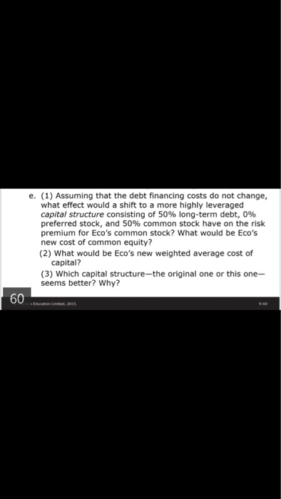 table: Weight Source of capital Long-term debt Preferred stock Common stock equity