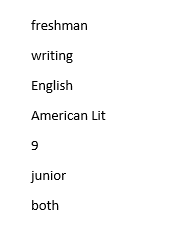 print the Course objects from the HashMap in a user friendly fashion.
