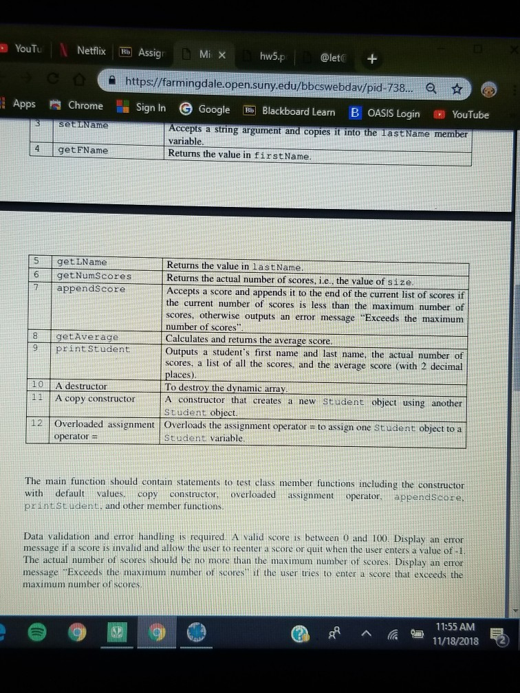 Chrome I., Sign In Google-Blackboard Leam B OASIS Login YouTube Apps Objective: