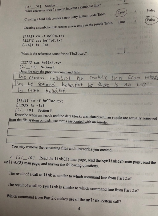 Perform the following steps in order, answer the questions in the order