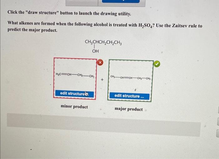  Click the "draw structure" button to launch the drawing utility. What