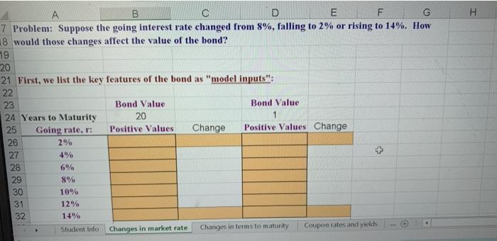 Finding the "Fair Value of a Bond 2 Problem: A bond has
