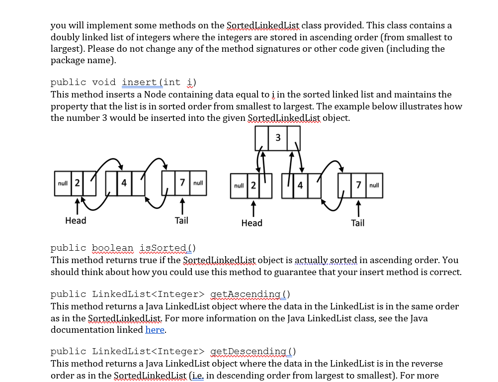 package linked; import java.util.*; /* * This simple doubly linked list