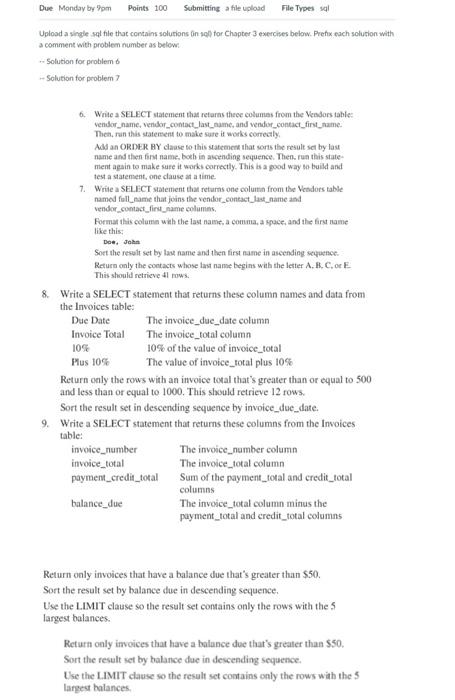 Please help me with all the steps Upload a single sql hile