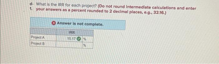 57,000 21,200 3 57,000 18,700 4. 432,000 13,800 Whichever project you choose,