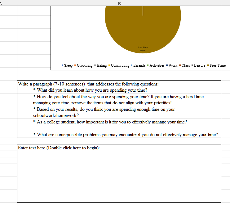 2 Answer the questions below by placing the appropriate amount of time