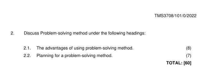 Accounting Concepts as a topic prescribed in the CAPS document. (30) HINT: