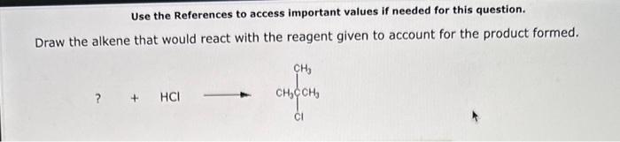  15a Use the References to access important values if needed for