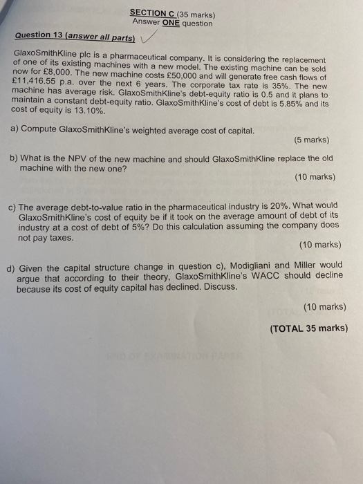 please help me solve b) and c)many thanks SECTION C (35