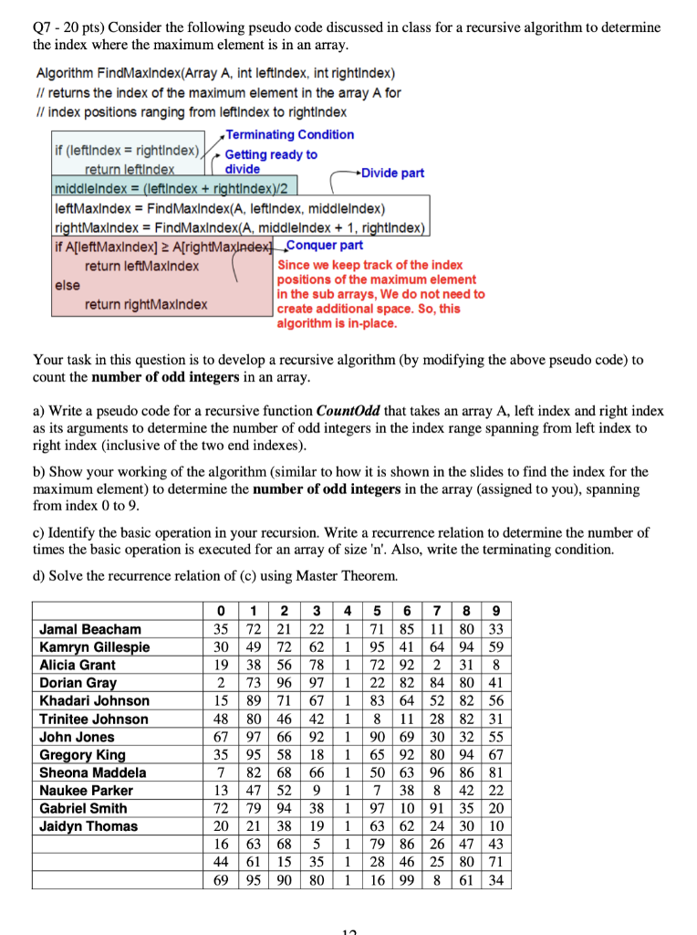 binary search algorithm to determine the index of last occurrence of search