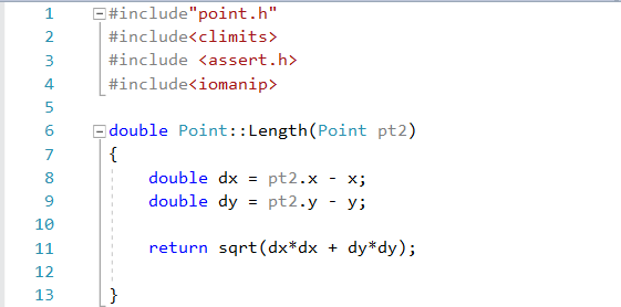 class 'Point'. But I'm really clueless. I'm attaching the error part of
