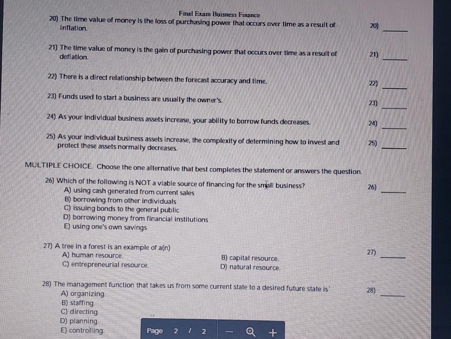 for goods and services. 1) 2) A dividend is an after tax