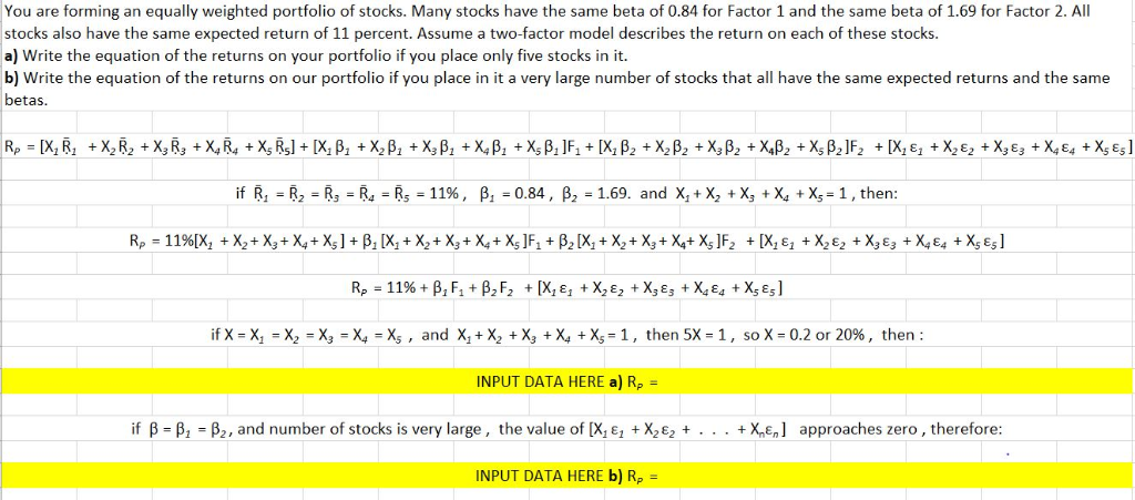  ** CAN YOU PLEASE PROVIDE EXCEL FORMULAS** You are forming an