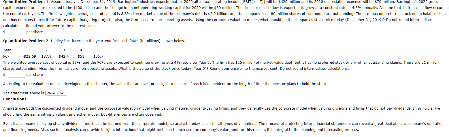  calculations. Round your answer to the nearest cent. $ per share