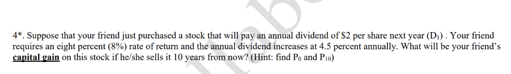 value) of S1000, paying quarterly (m-4) coupons with the coupon rate of