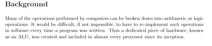  Please create this ALU in VHDL code WITHOUT using SLL or