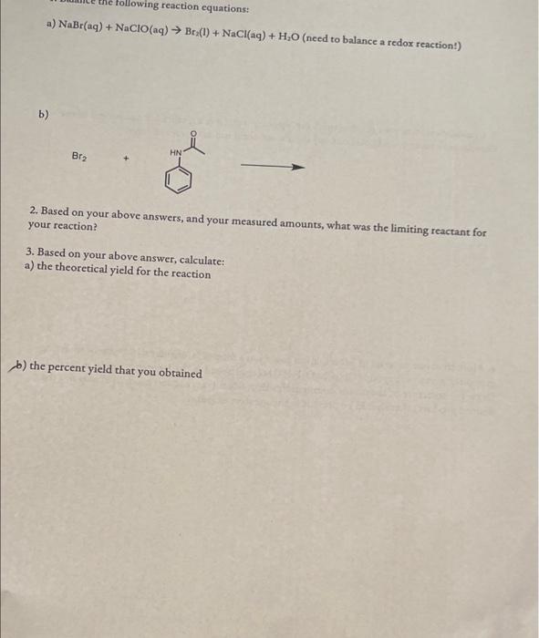 your actual measured amounts. Greyed-out cells do not need to be filled.