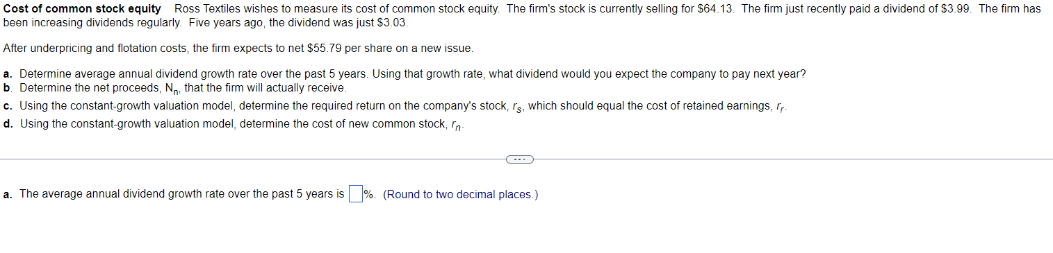  been increasing dividends regularly. Five years ago, the dividend was just