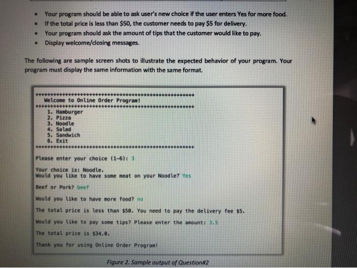 Program) 8pts In this question, you will write a program to help