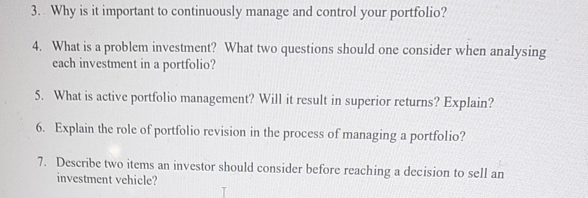  3.. Why is it important to continuously manage and control your