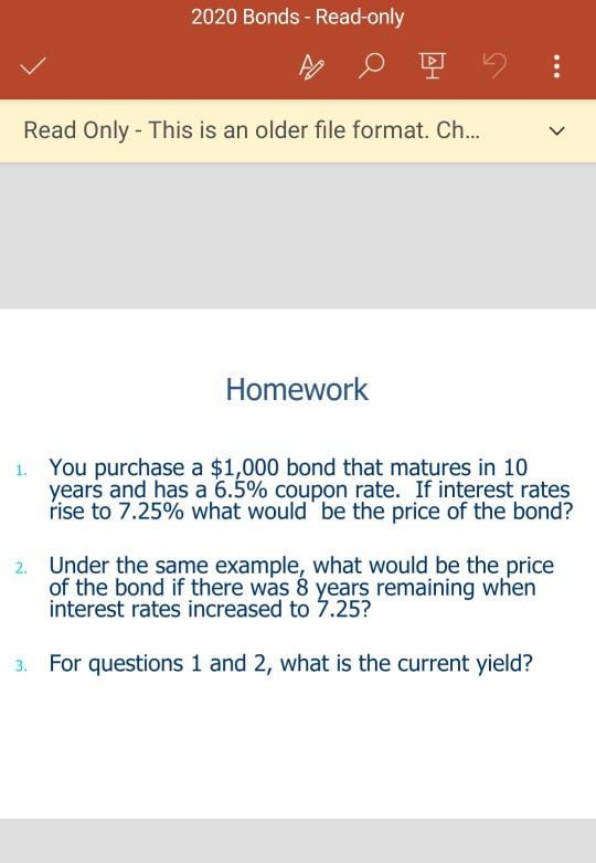 2020 Bonds - Read-only 2 Read Only - This is an