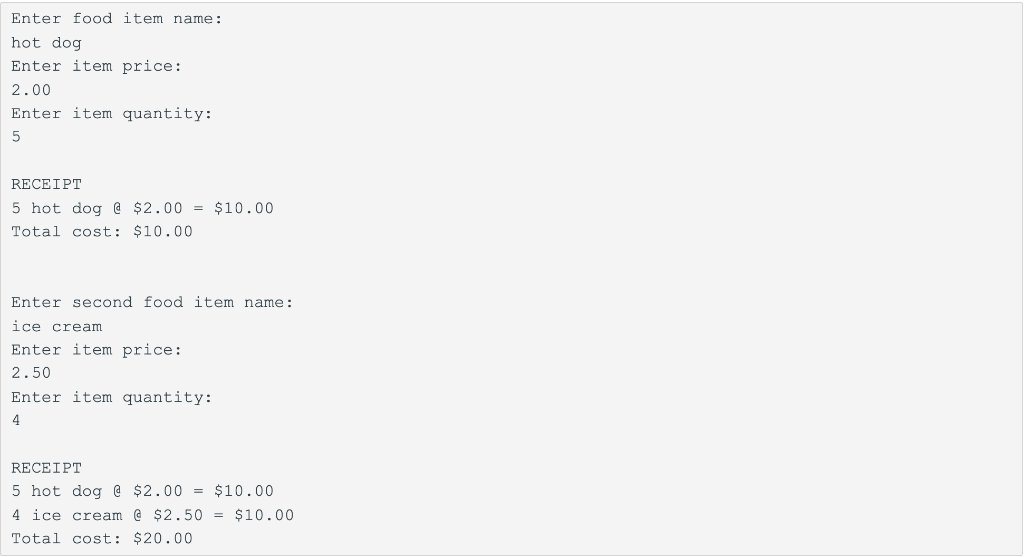 Code Organization Incremental Development Note: When accuracy is essential, floats are not