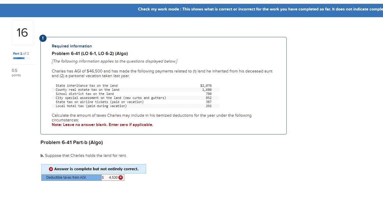 information applies to the questions displayed below.] Charles has AGI of $46,500