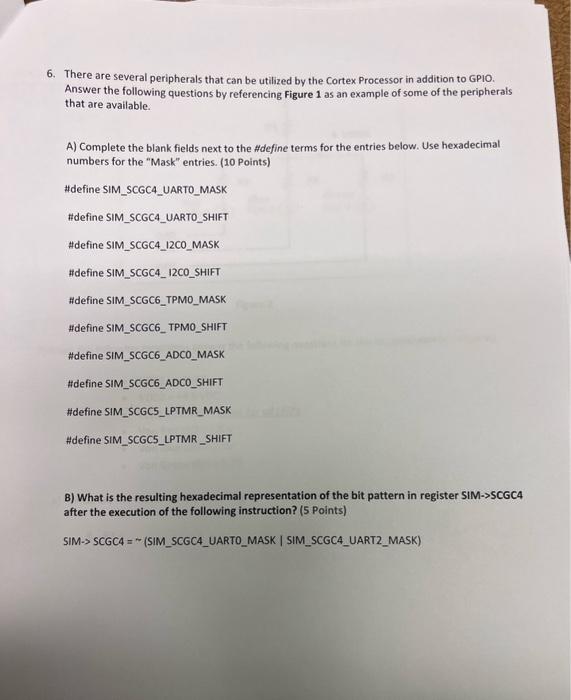  plz answer it asap 6. There are several peripherals that can