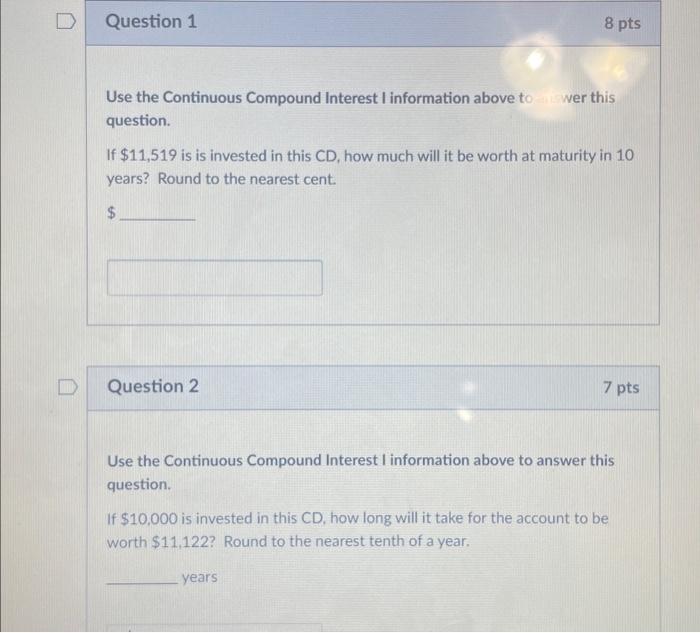 I Jesaki Bank offers a 10 -year CD that earns 2.3% compounded