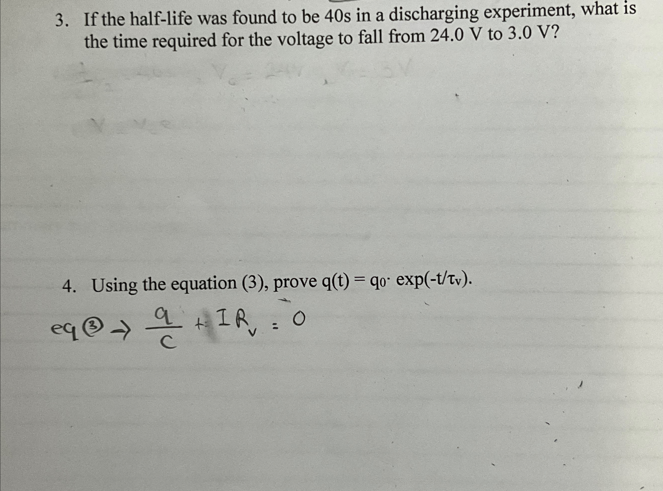  Need help with no.3 and 4. 