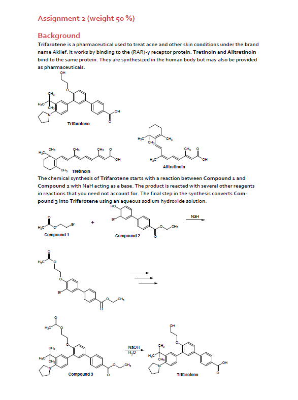  Questions and problems a) Mark and name all functional groups of