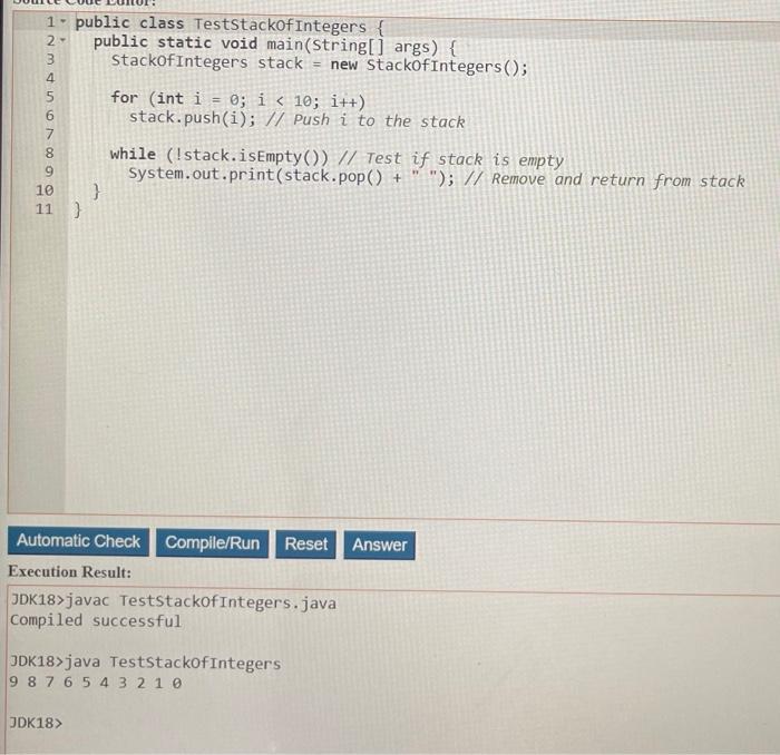 [] elements; private int size; public static final int DEFAULT_CAPACITY =16; 1**