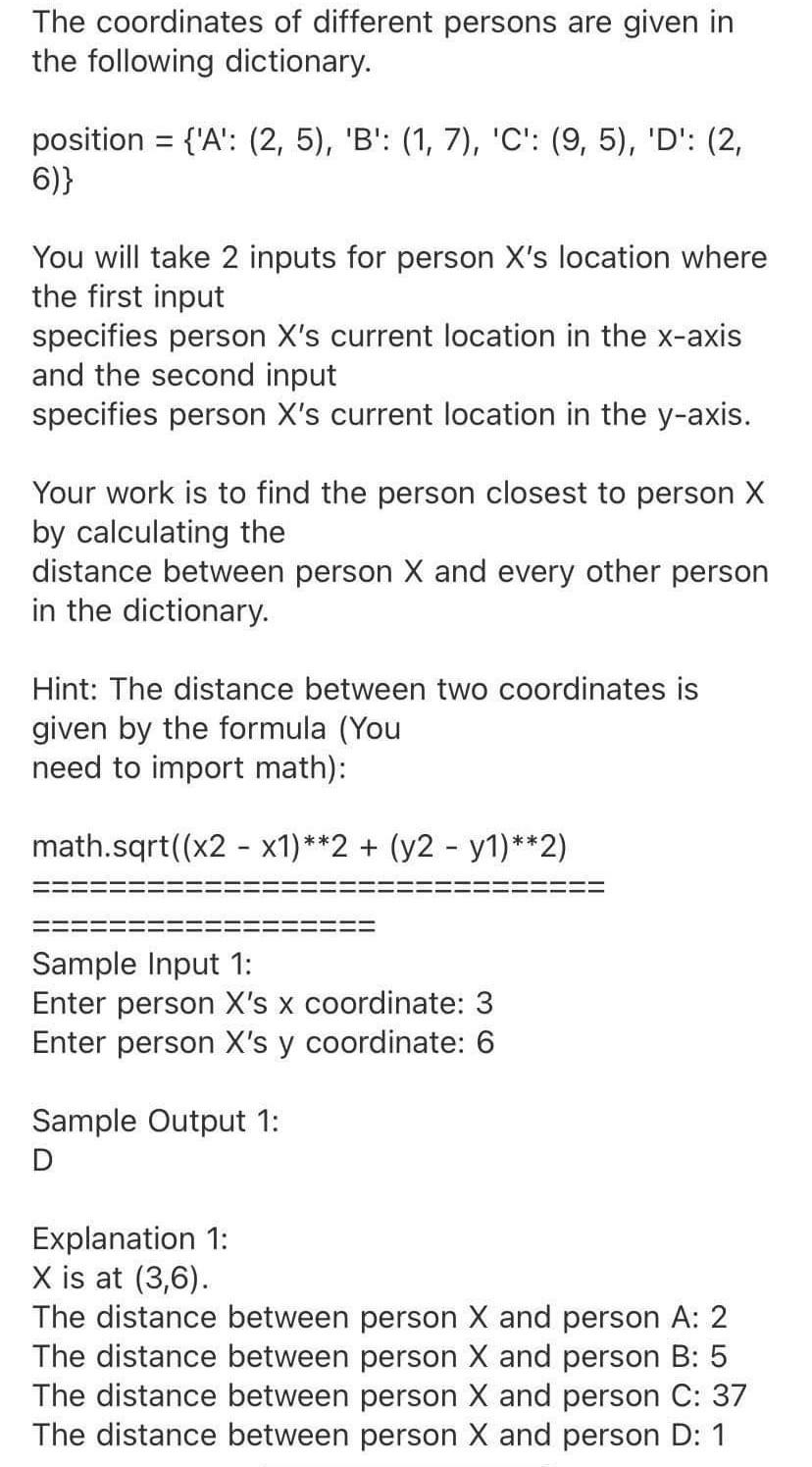 Please Help me. solve it as soon as possible by using python