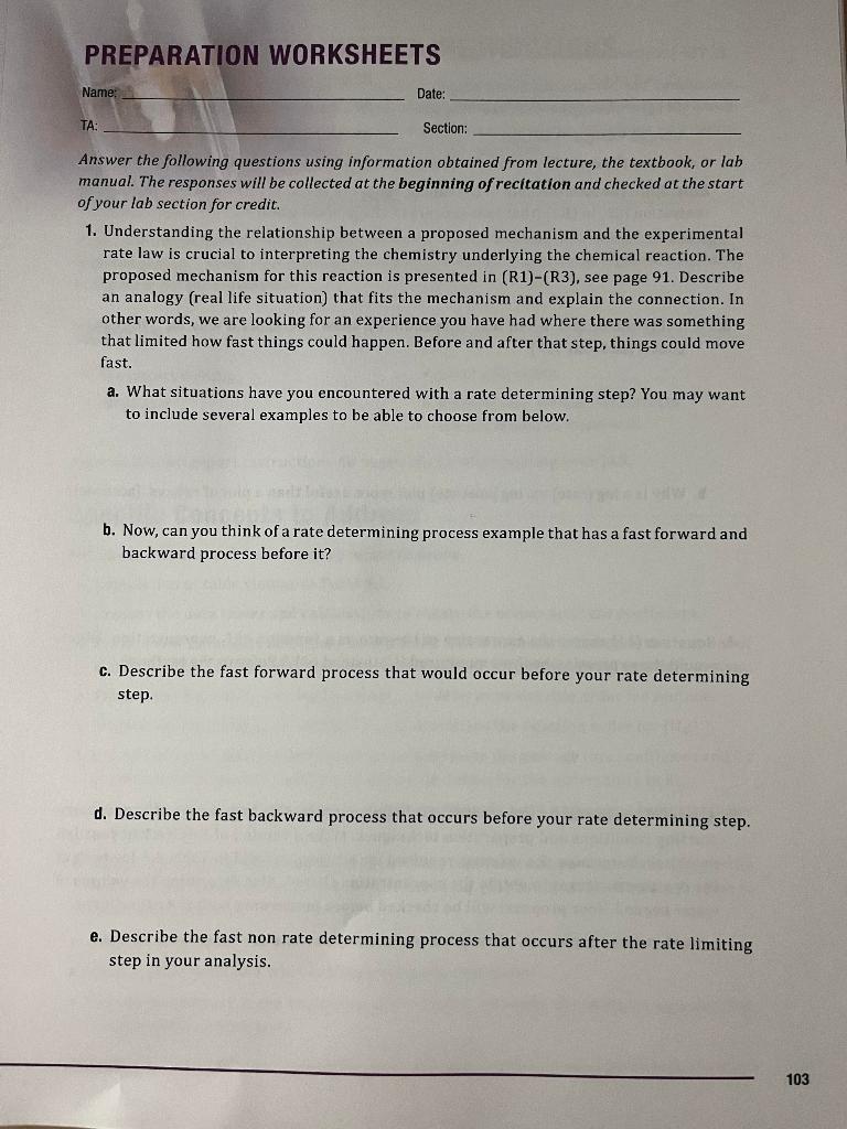 And use the page below (pg. 91) to answer the questions