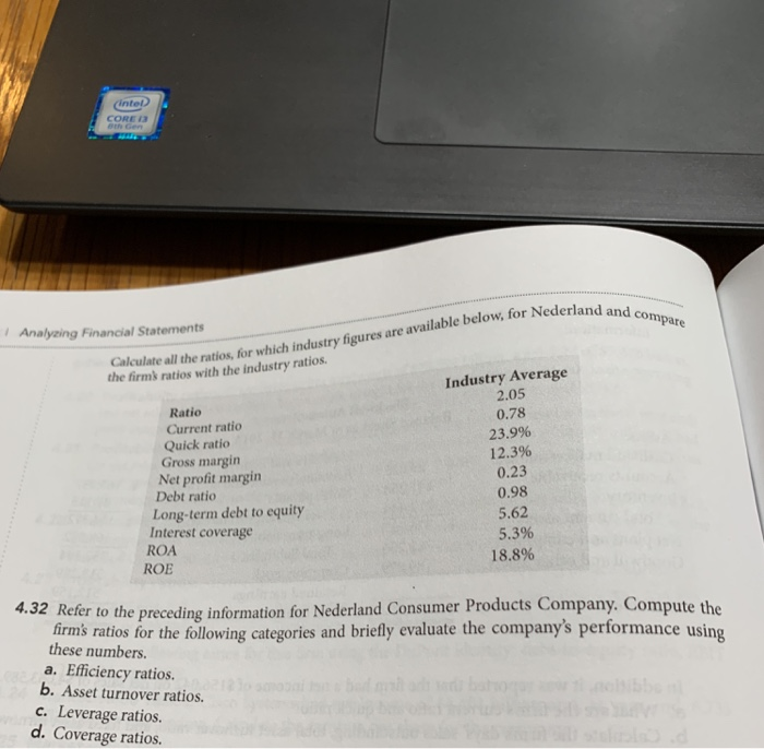 completed on excel . inte CORE I3 for Nederland and compare Analyzing