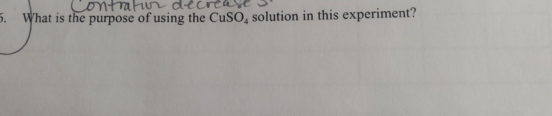  I need help with question 6, I attached the experiment information.