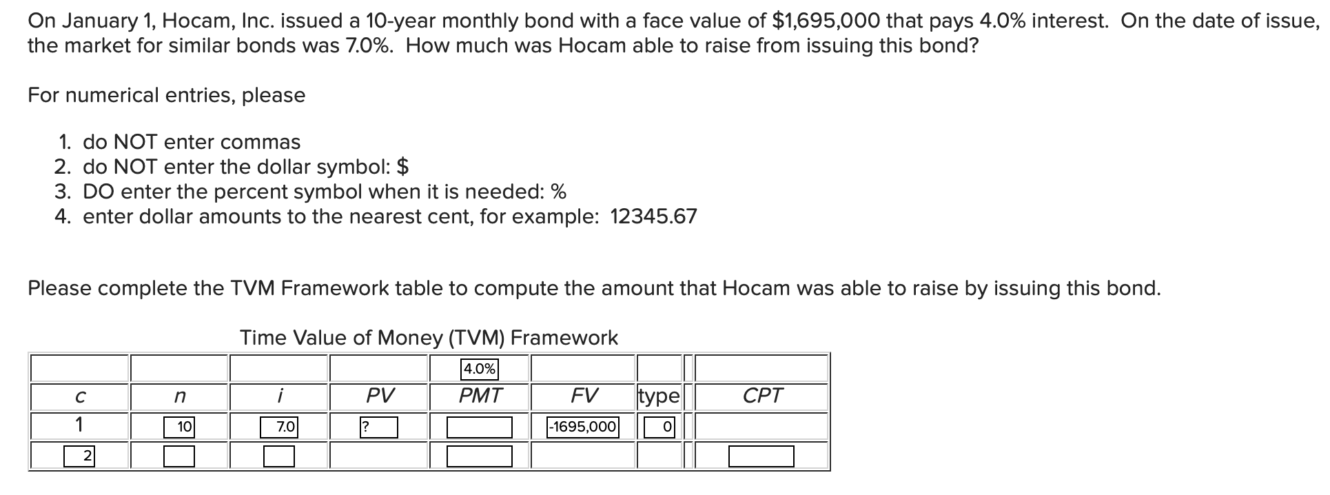 Need Help solving this question please and thank you! On January 1,