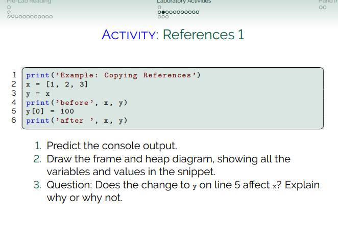 and scope ry Acivi 00 00000000000 000 00000000o000 ACTIVITY: References 1 1
