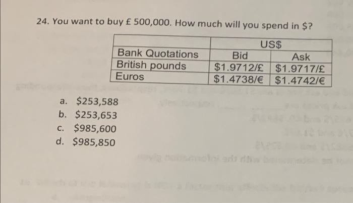 98. If you have Mexican pesos, what is the amount of pesos