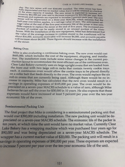 of a family-owned bakery in Clear Lake, is thinking about ways to