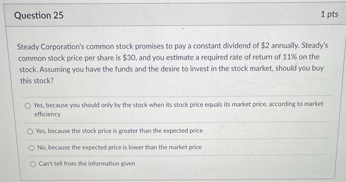 the growth rate is 7.91% and the required rate is 9.45%, what
