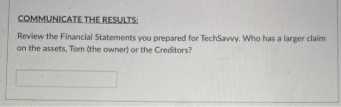 entry for each transaction 1-12. You may skip the memos and use