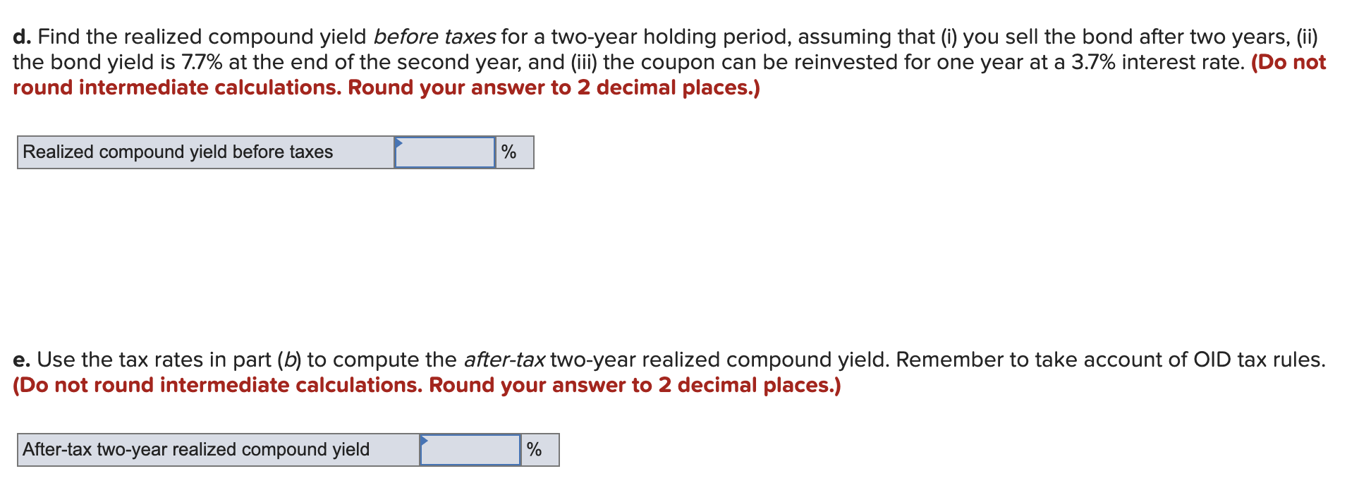 its coupons once a year. Its coupon rate is 5.7%, its maturity
