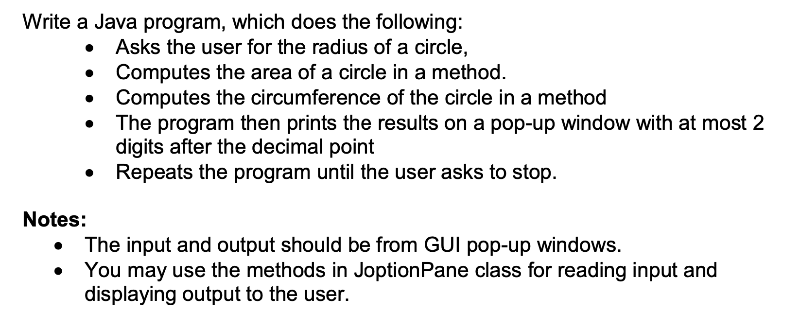 URGENT-JAVA Programing Question ( I'm a beginner in Java, so not really