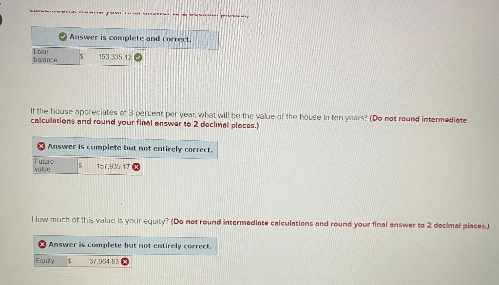 Pls I need help VIJIMMY Answer is complete and correct. Loan balance