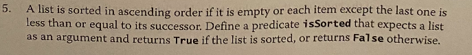 I need this Python Programming Project done: This project is project 5