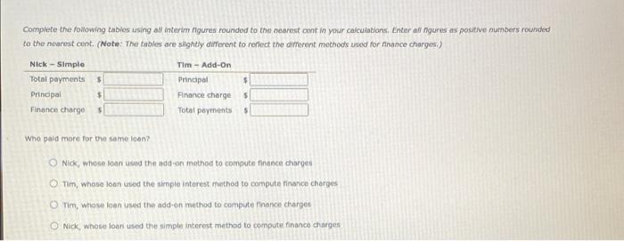 Add-On Mathods of Interest Computation Installment loans allow borrowers to repay the