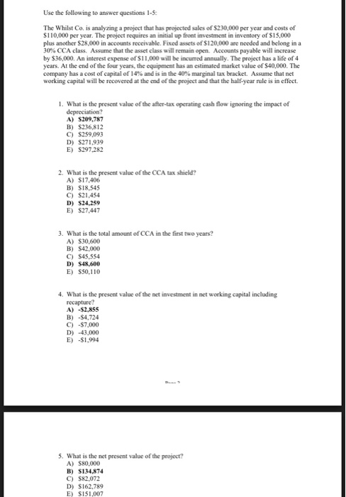  Please solve using formulas and not excell or financial calculator and
