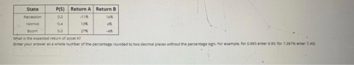  State PIS) Return A Return B Recension -11 Normal -0.4 135